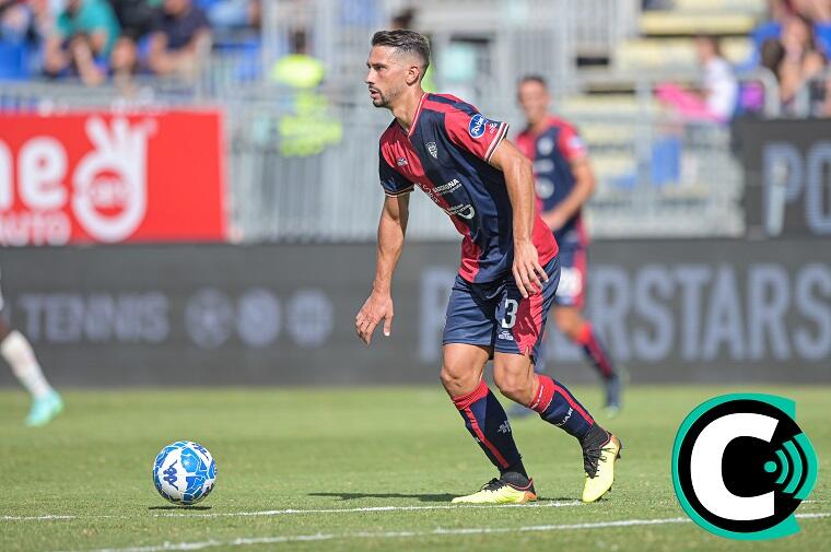 Edoardo Goldaniga in Cagliari-Venezia | Foto Gianluca Zuddas.