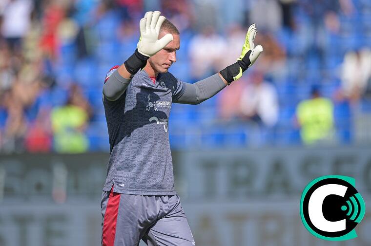 Radunovic in Cagliari-Venezia | Foto Gianluca Zuddas.