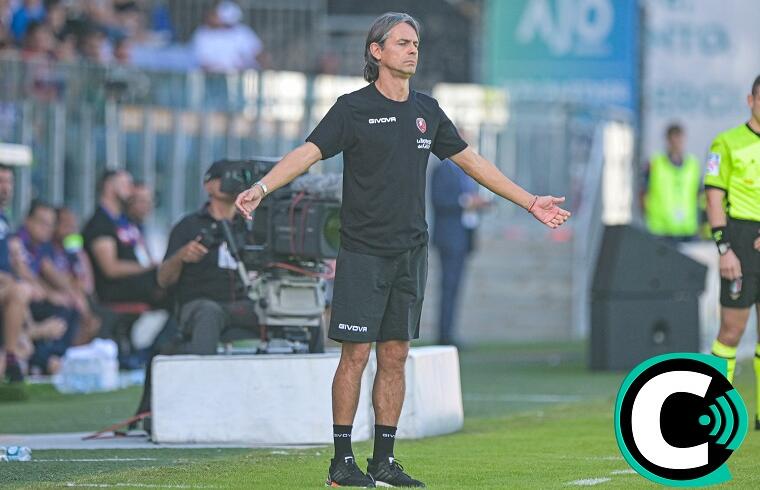 Filippo Inzaghi durante Cagliari-Reggina | Foto Gianluca Zuddas