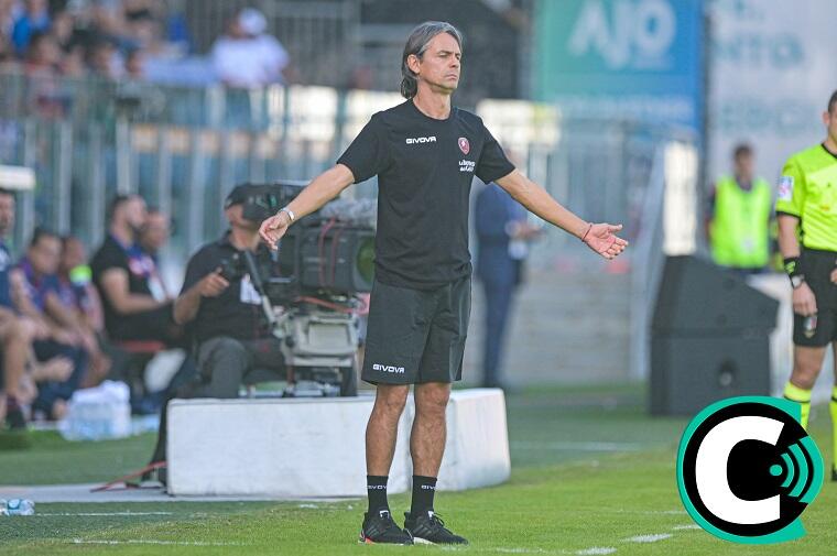 Filippo Inzaghi durante Cagliari-Reggina | Foto Gianluca Zuddas