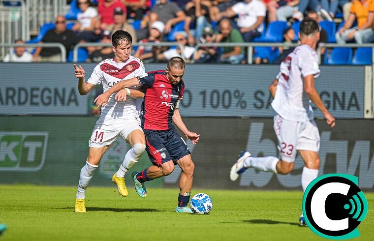 Marko Rog durante Cagliari-Reggina | Foto Gianluca Zuddas