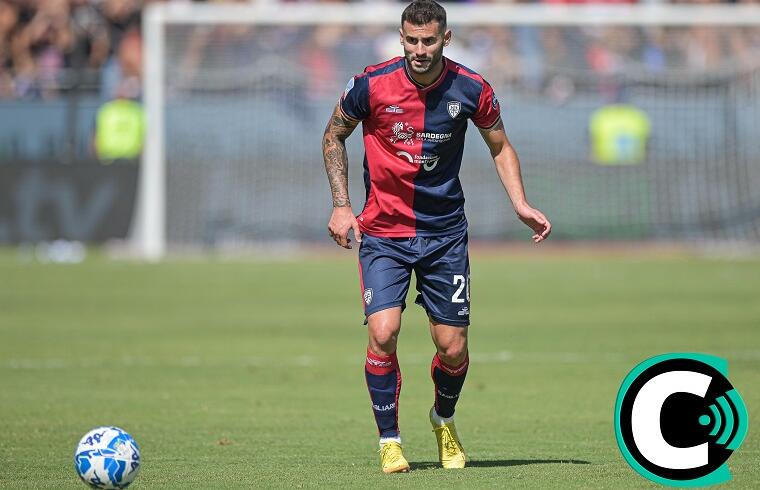 Gaston Pereiro in Cagliari-Venezia | Foto Gianluca Zuddas.