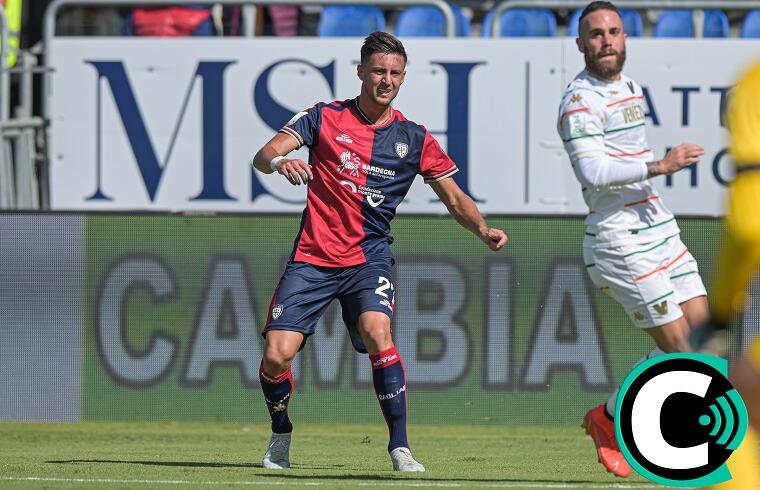 Antonio Barreca in Cagliari-Venezia | Foto Gianluca Zuddas.