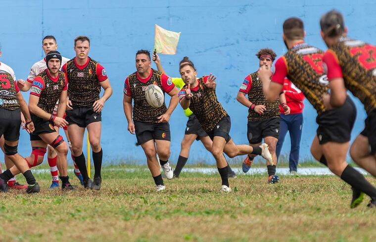 Un'apertura del Rugby Capoterra