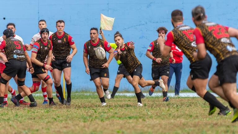 Un'apertura del Rugby Capoterra