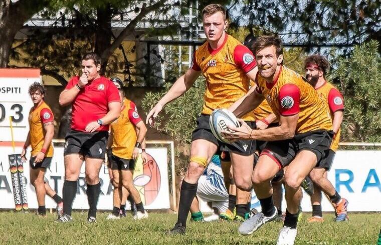 Gabriele Ambus dell'Amatori Capoterra Rugby