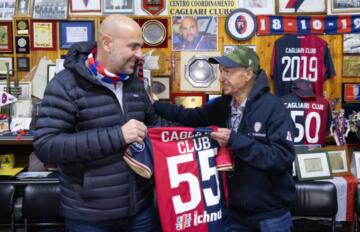 Un momento degli incontri | Foto Valerio Spano / Cagliari Calcio