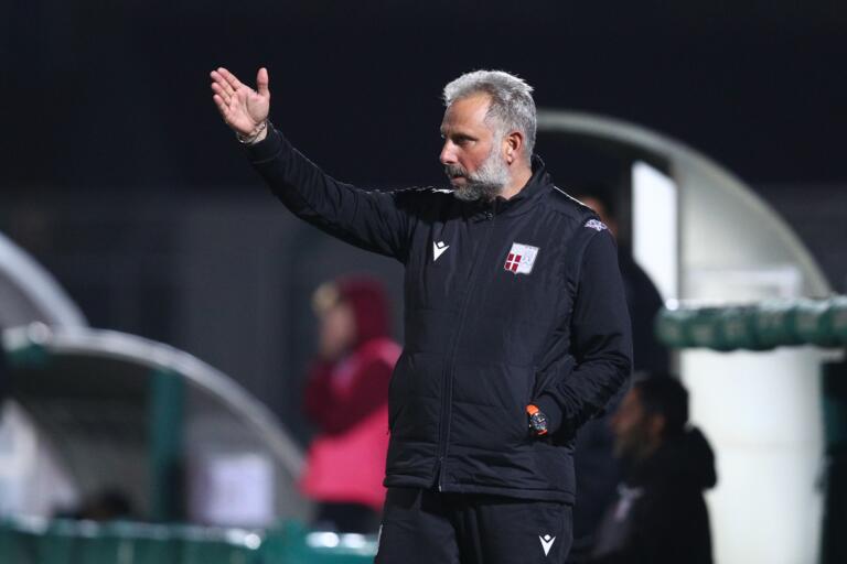 Mister Marco Gaburro | Credit Rimini Calcio