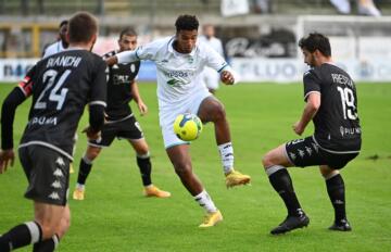 Davide Incerti in Olbia-Cesena | Foto Sandro Giordano - Olbia Calcio