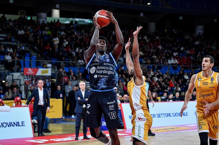 DeShawn Stephens in Pesaro-Dinamo | Foto Luigi Canu