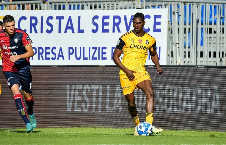 Idrissa Touré in Cagliari-Pisa | Foto Luigi Canu