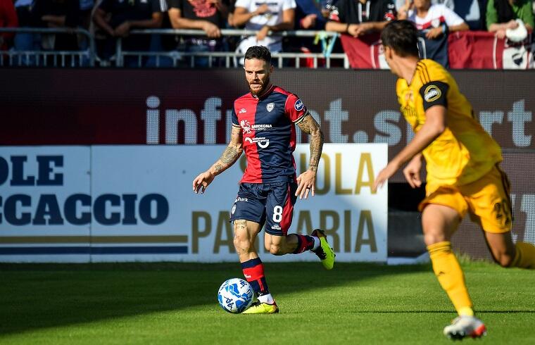 Nahitan Nandez in Cagliari-Pisa | Foto Luigi Canu