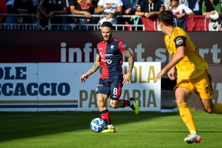 Nahitan Nandez in Cagliari-Pisa | Foto Luigi Canu