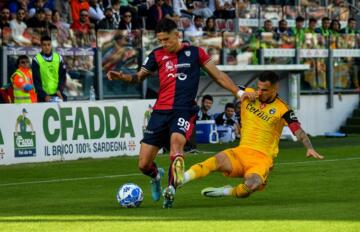 Alessandro Di Pardo in Cagliari-Pisa | Foto Luigi Canu