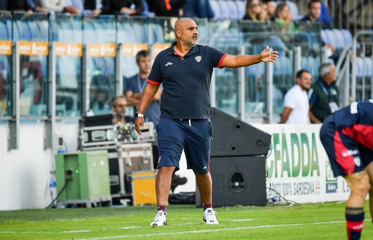 Fabio Liverani in Cagliari-Pisa | Foto Luigi Canu