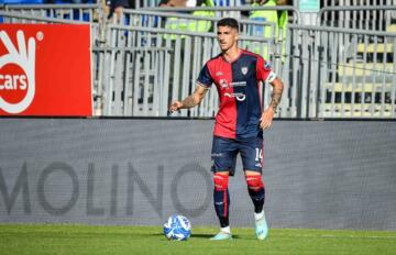 Alessandro Deiola in Cagliari-Pisa | Foto Luigi Canu