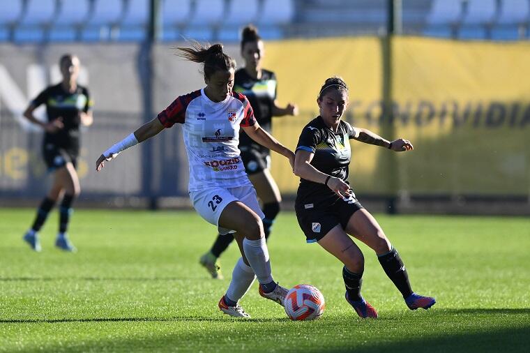 Nausicaa Costantini in azione contro la Lazio | Foto Domenico Cippitelli