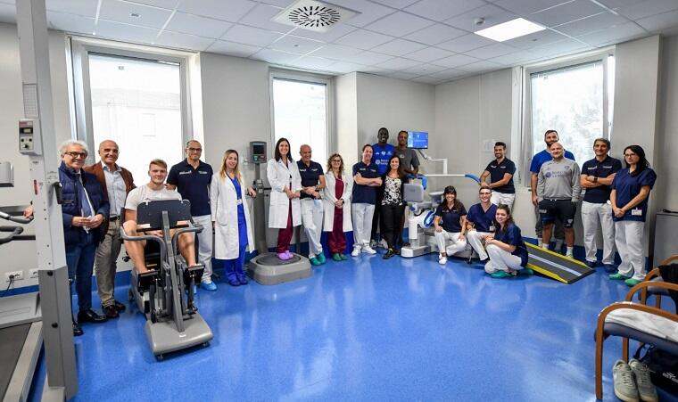 La Dinamo al Policlinico di Sassari | Foto Ufficio Stampa Dinamo Sassari