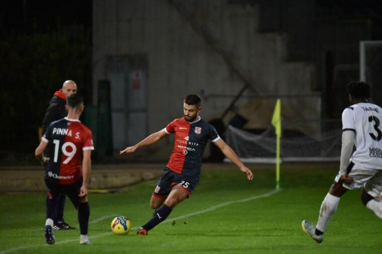 Jonas Heinz durante Torres-Fiorenzuola | Foto Alessandro Sanna