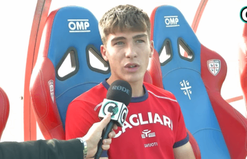 Nicolò Cavuoti, centrocampista del Cagliari Primavera