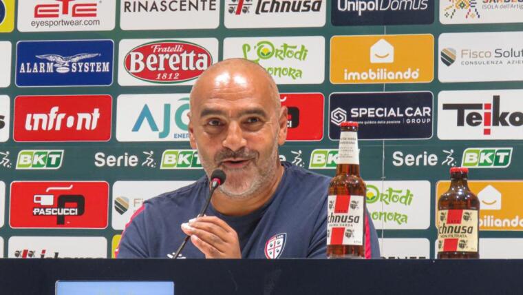 Cagliari | Fabio Liverani in conferenza stampa