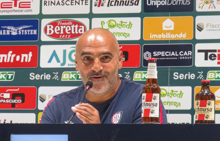 Cagliari | Fabio Liverani in conferenza stampa