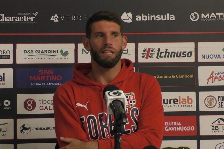 Nicolò Antonelli in sala stampa