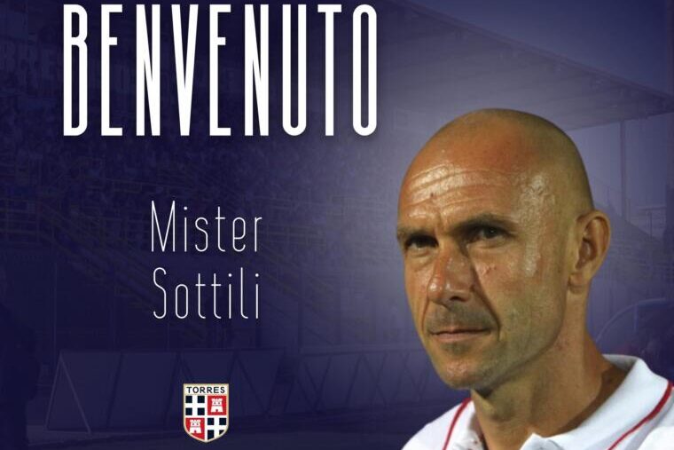 Stefano Sottili nuovo allenatore della Torres | Foto Torres