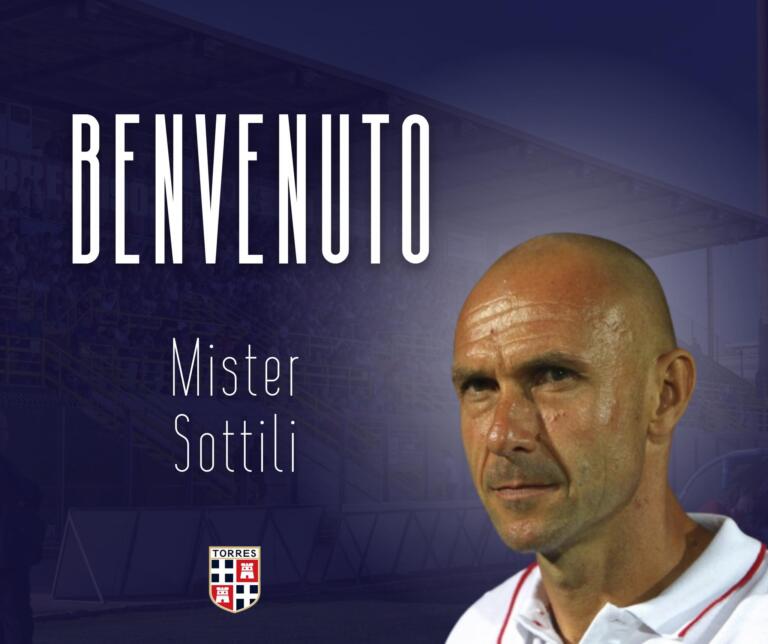 Stefano Sottili nuovo allenatore della Torres | Foto Torres