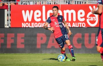 Filippo Falco durante Cagliari-Cosenza | Foto Luigi Canu