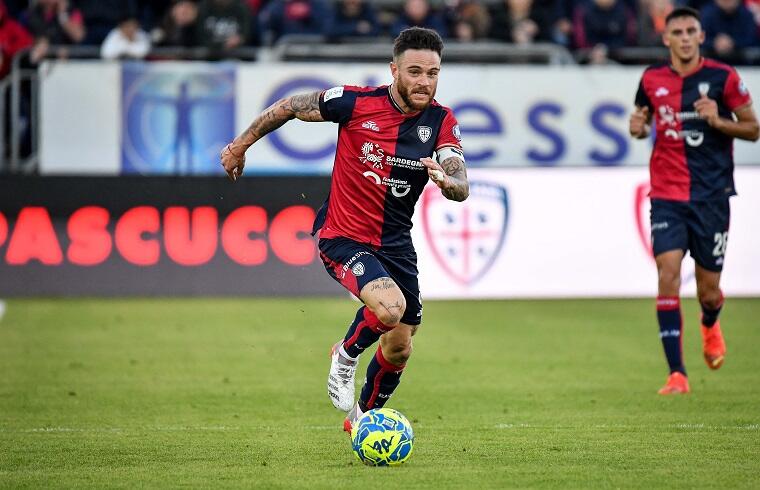 Nahitan Nandez in Cagliari-Cosenza | Foto Luigi Canu