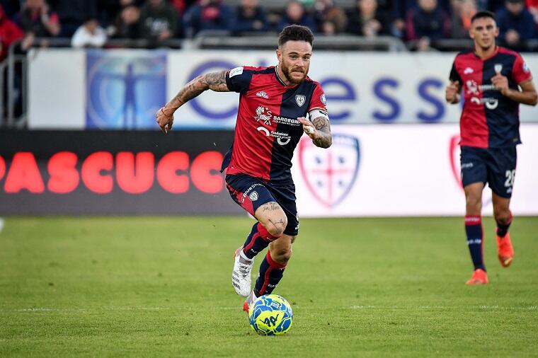 Nahitan Nandez in Cagliari-Cosenza | Foto Luigi Canu