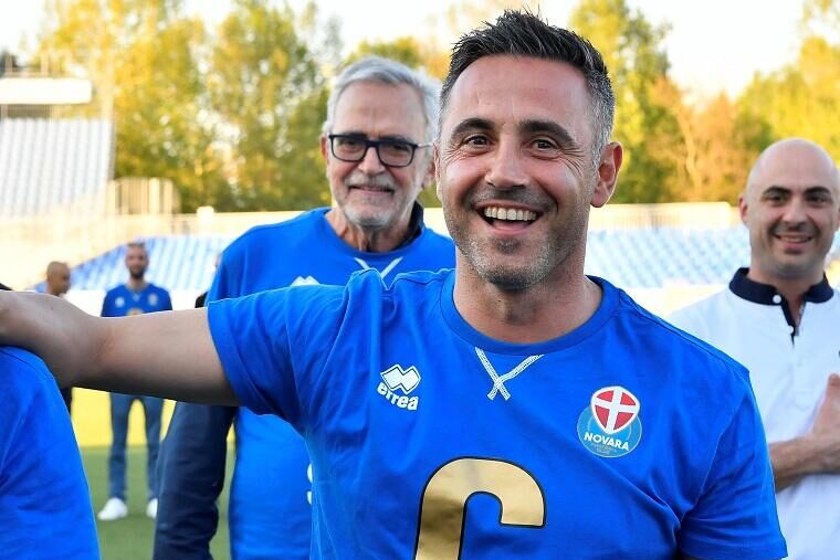 Marco Marchionni ai tempi del Novara