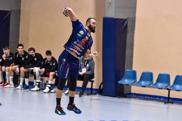 Hatem Hamouda, miglior realizzatore odierno in casa Raimond (foto di Claudio Atzori)