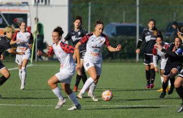 Uno scatto della sfida tra Cesena e Torres Femminile | Foto di Andrea Vegliò