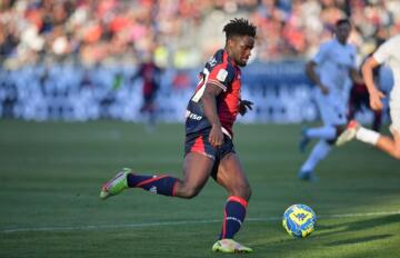 Zito Luvumbo in Cagliari-Cosenza | Foto Emanuele Perrone