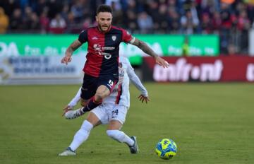 Nahitan Nandez in Cagliari-Cosenza | Foto Emanuele Perrone