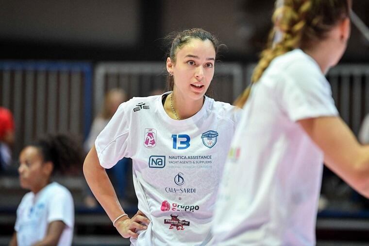 Sara Tajè, capitano dell'Hermaea Olbia | Foto Luigi Canu