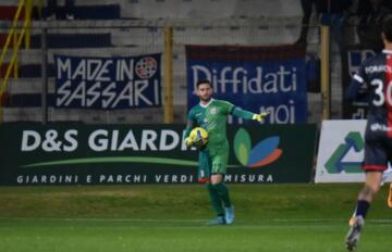 Alessio Salvato, portiere della Torres | Foto Alessandro Sanna