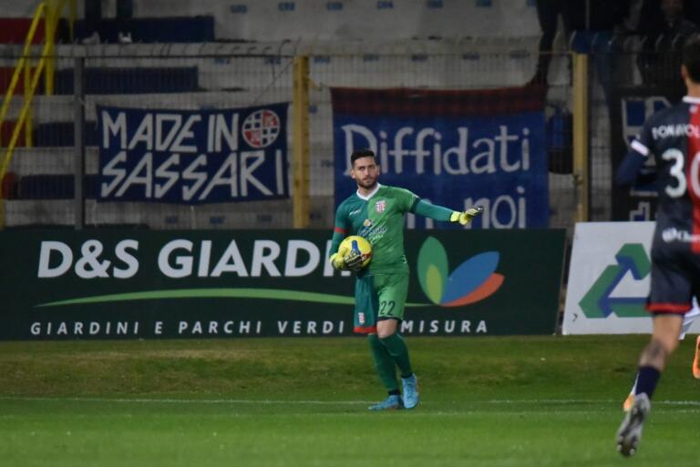 Alessio Salvato, portiere della Torres | Foto Alessandro Sanna