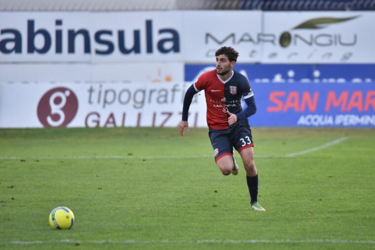 Riccardo Pinna, difensore della Torres