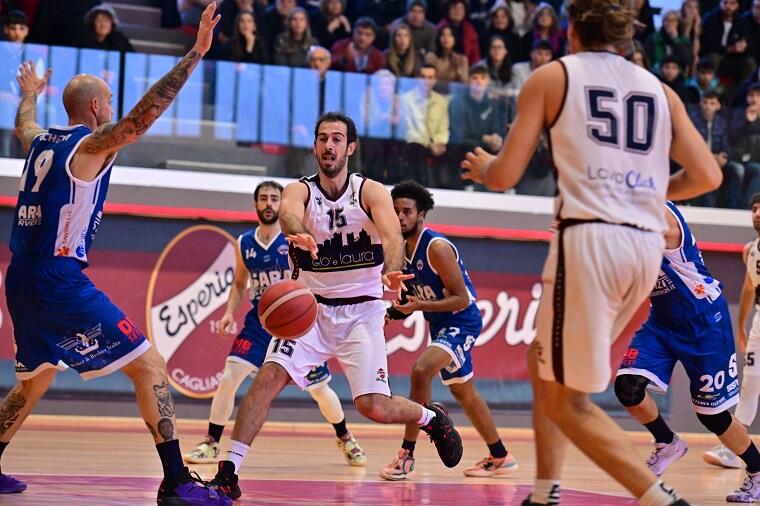 Daniele Locci durante Esperia Olimpia Cagliari - Ciampino | Foto Andrea Chiaramida