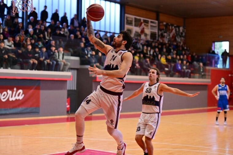 Riccardo Picciau, guardia dell'Esperia Cagliari | Foto Andrea Chiaramida