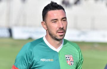 Pierpaolo Garau durante Torres-Virtus Entella | Foto Alessandro Sanna