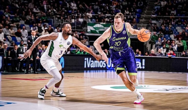 Eimantas Bendzius in Malaga-Dinamo | Foto FIBA