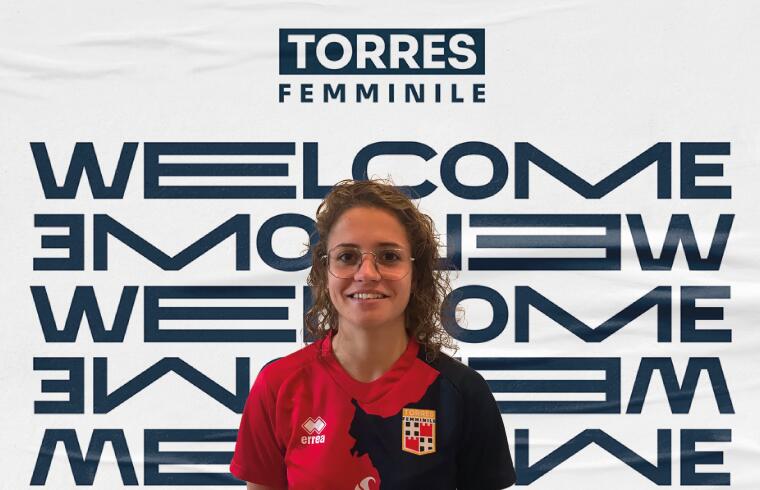 Elena Crespi giocatrice della Torres Femminile | Foto Ufficio Stampa Torres Femminile