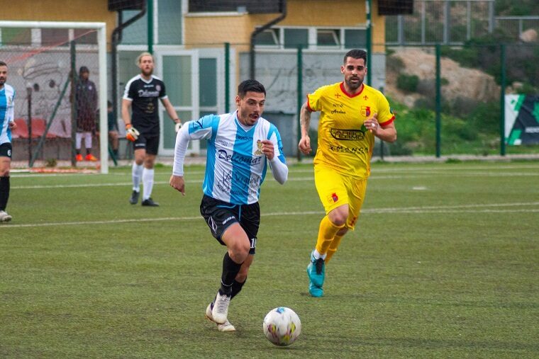 Daniele Ansini dell'Ilvamaddalena | Foto Alessandro Cossu - Ilvamaddalena Calcio