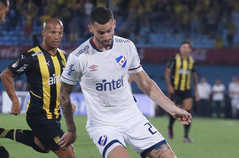 Gaston Pereiro con la maglia del Nacional | Foto Facebook Club Nacional de Football
