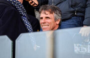 Gianfranco Zola presente in tribuna per Cagliari-Como | Foto Luigi Canu