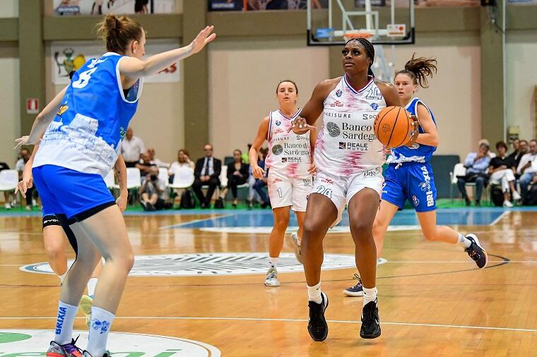 Joyner Michelle Holmes in Dinamo-Brescia | Foto Luigi Canu